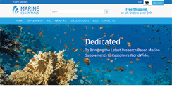 Desktop Screenshot of marineessentials.com